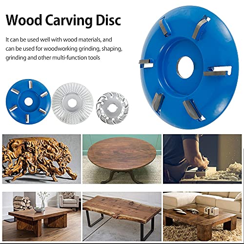 Xucus 3pcs High Quanlity Wooding Roding Roda Rotária Lixando a ferramenta de escultura de madeira Ferramentas de disco abrasivo
