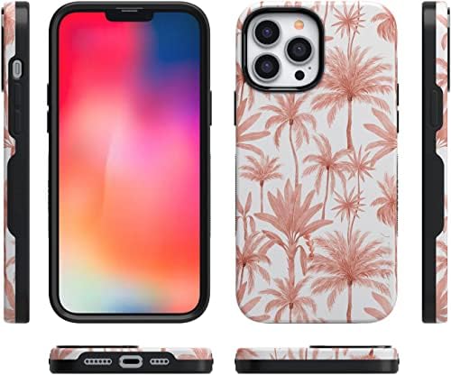 Casely iPhone 11 Pro Max Floral Case | Paraíso perfeito | Estojo de palmeira tropical