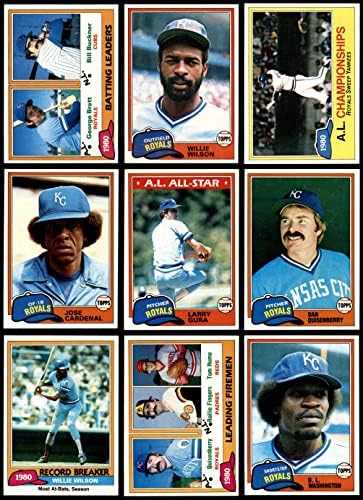 1981 Topps Kansas City Royals Team Set Kansas City Royals NM/MT Royals