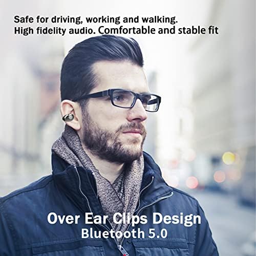 LOLUKA Wireless Clipe Bone Condução Pedros de ouvido à prova d'água Bluetooth ORVEIRO EARBUDOS DE EARBUSTOS DE ARIGENDO RUÍCULO