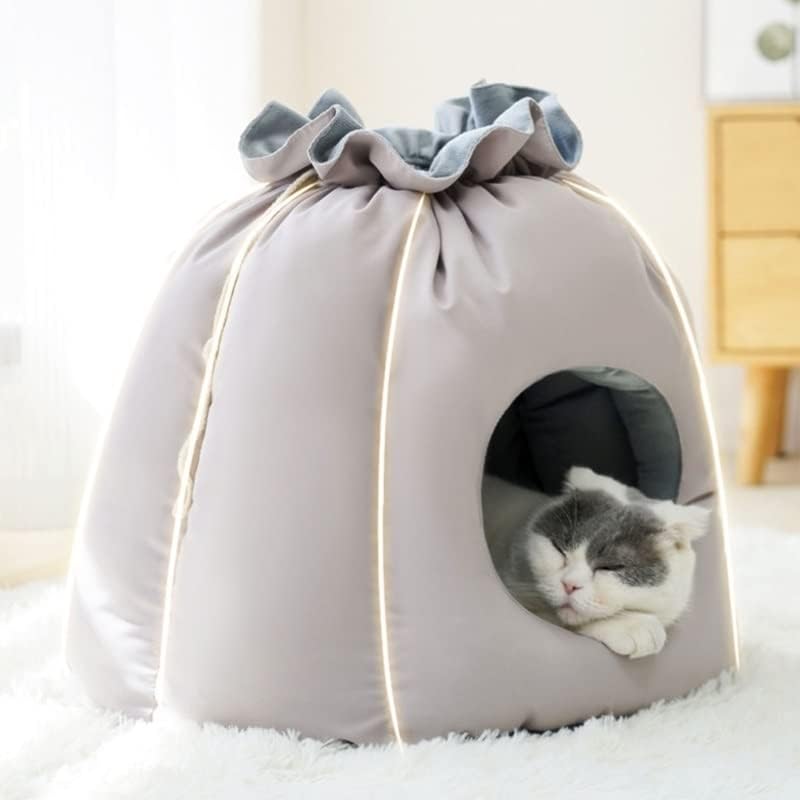 N/A Catnest Catnest Tunnel Bed de inverno Cave Cave Kitten Cathouse Pet Ten