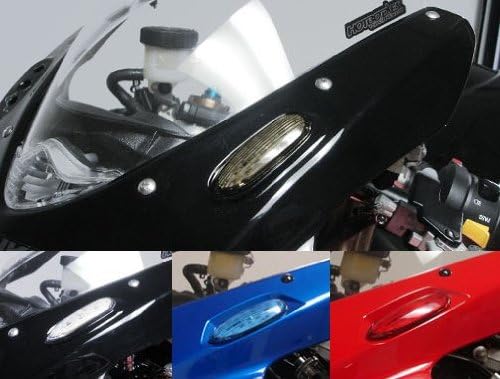 HotBodies Racing S06GS-SIG-SMK Blinker/Mirror Block-off com lente de fumaça