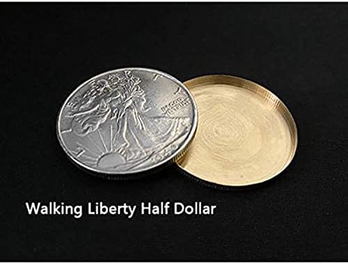 Zqion expandiu a Walking Liberty Liberty Half Dollar Magic Tricks