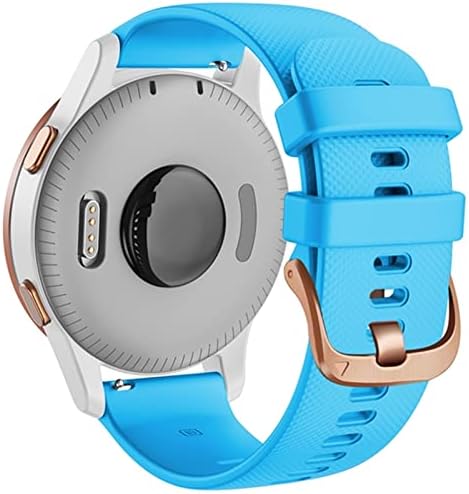 Makee 18 mm de pulso de silicone de 20 mm para Garmin Vivoactive 3 4s Garmin Venu Smart Watch Band para Forerunner 645 245 Strapa