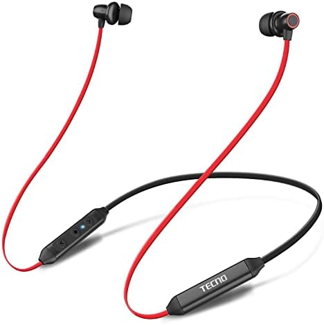 Fones de ouvido Bluetooth sem fio Tecno Magnetic, Bluetooth Earbuds Band de Microfone e True Wireless Wireless Bluetooth Earbuds