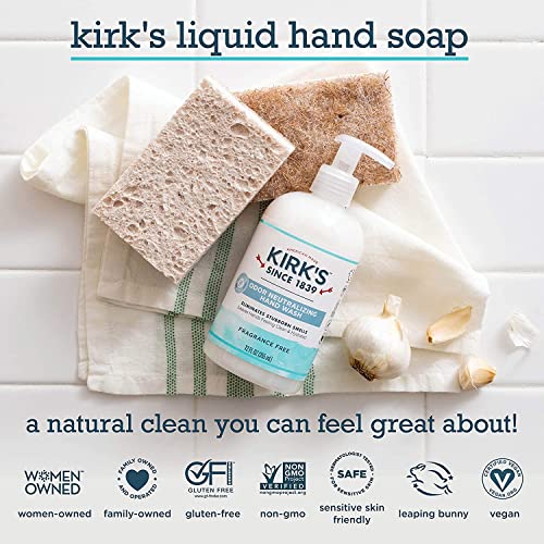 Sabão limpo e sabonete de manuseio limpo de odor de Kirk, garrafa de bomba líquida | Lavagem de mão de cozinha hidratante