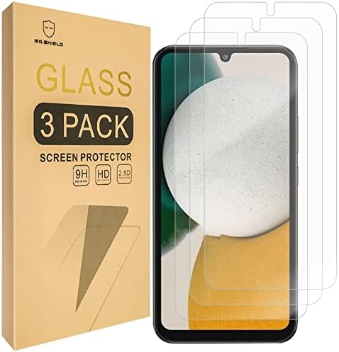 Mr.Shield [3-Pack] projetado para o Samsung Galaxy A54 5G [vidro temperado] [vidro Japão com dureza 9H] Protetor de tela com substituição ao longo da vida