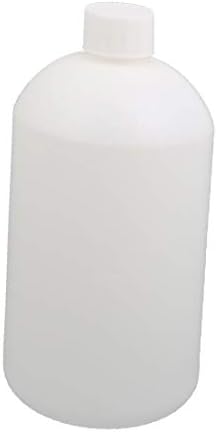 Garrafa de vedação redonda de plástico x-Dree, 190 mm de comprimento 90 mm dia branco (Botella Redonda de Plástico Botella de Sellado 190 mm longitud 90 mm Dia Blanc-O