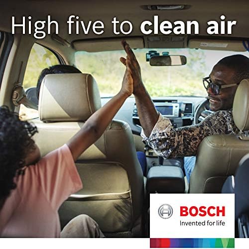Bosch 6033C Filtro de ar da cabine HEPA - Compatível com o Dodge Dart selecionado; Pontiac Vibe; Toyota Tacoma, 1 contagem
