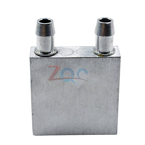 Alumínio Bloco de Refriamento de Resfriamento de Água de Alumínio 40x40x12mm para LED de CPU Tec1-12706 40x40x12