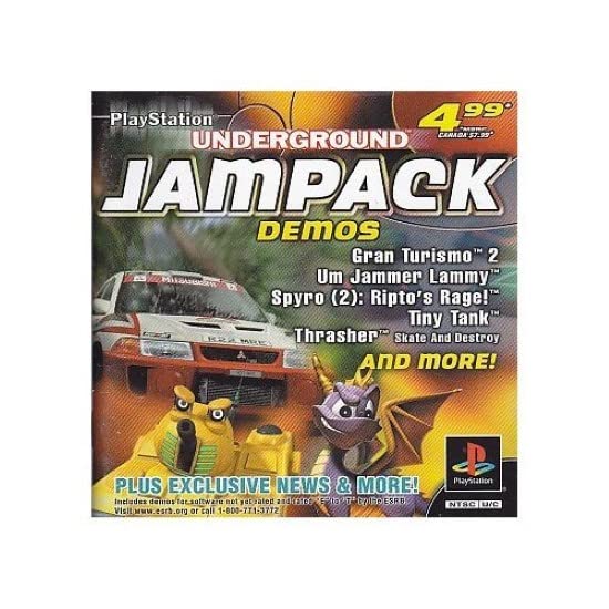 PlayStation Underground Jampack Winter 99 - PlayStation
