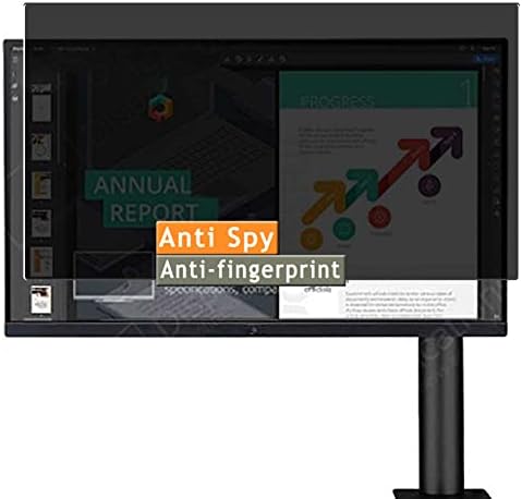 Protetor de tela de privacidade VAXSON, compatível com LG 34WN780 34 Monitor Anti -Spy Film Protectors Stick [não