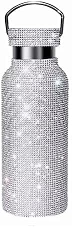Copo sahroo, copo de isolamento de caneca de viagem com copo de água de diamante tendência de tendência de água portátil copo de