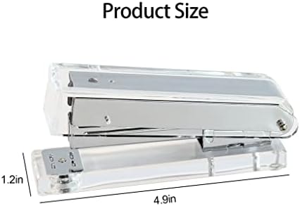 MJWDP Organizador de bandeja de papel de acrílico transparente Gajeira com dispensador de fita Staples para fita washi Supplies