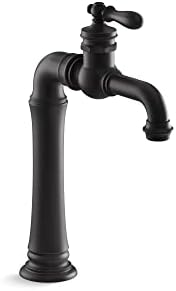 Kohler 72763-9m Bl Batlemen's Batle Faucet, preto fosco