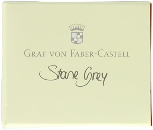 Cartuchos de tinta graf von Faber-Castell, cinza de pedra 6x