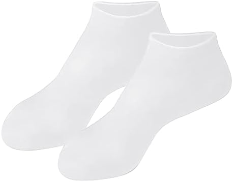 Meias hidratantes de gel de silicone vefsu meias de aloe meias de pedicure para reparar pés secos saltos rachados e suavizar