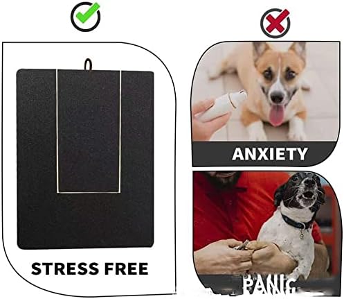 Dog Scratch Pad para unhas, tábua de arranhão naill de cachorro, arranhão de cachorro, alternativa livre de estresse a trituradores de unhas e cortadores de cachorro - 1,2 em x13.77 em x .9.84 em