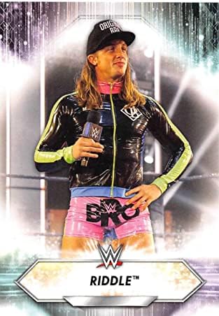 2021 Topps WWE 129 Riddle Wrestling Trading Card