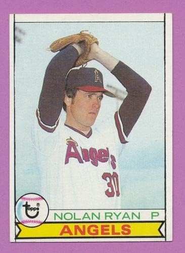 Erro de linhas de impressora de quadros estendida 1979 TOPPS #115 NOLAN RYAN UNLERADO *TPHLC - Cartões de beisebol com lajes