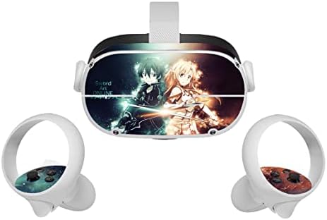 SA Online Series Anime Oculus Quest 2 Skin VR 2 Skins Headsets and Controllers Sticker Protective Decals Acessórios