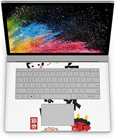 Decalques de pele igsticker para o livro de superfície / livro2 13.5 polegadas Ultra Thin Premium Protective Body Skins Skins Universal Setsubun Ghost Text