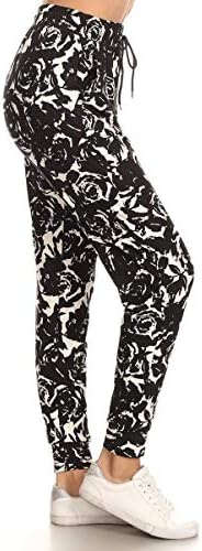 Leggings Depot Popular Feminino Impressão High Caist Premium Pants Bat1