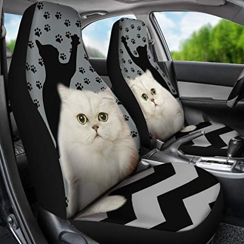 Great Breed Store persa patas de gato impressão capas de assento de carro