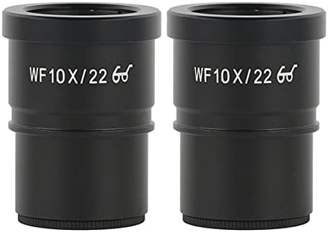 Acessórios para microscópio 2pcs wf10x wf15x wf20x wf25x wf30x microscópio ocular de campo largo de largura consumíveis de laboratório de 30 mm