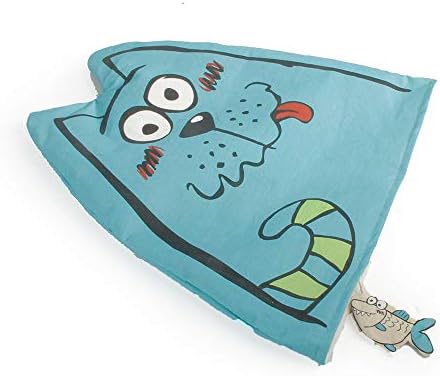 All for Pats Collapsible Cat Sack Tunnel Crinkly Cat Tunnel para coelhos, gatinhos, furões, Pet Paper House