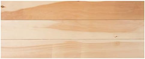 P. Graham Dunn Acabamento de madeira natural 26 x 10,5 polegadas Pacote de paletes de artesanato de madeira de pinheiro de 2