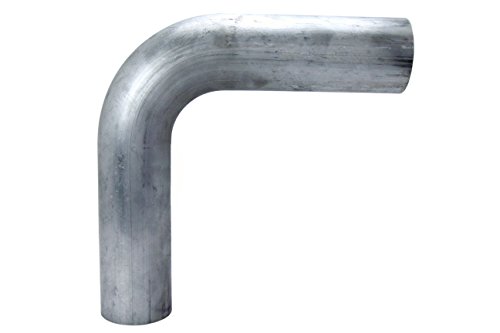 HPS 1-3/8 OD, Tubos de cotovelo de alumínio Bend Bend Bend, comprimento de 6 de cada lado, 1 3/4 CLR, 6061 T6 Baxagem 16 Permanente, espessura da parede: 0,065, ALE90-91810, 1,38 OD , Alumínio