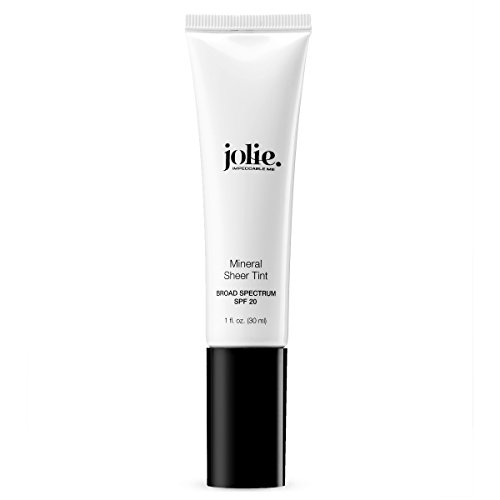 Jolie Mineral Sheer Tint SPF 20 Oil Free - Face TINTED Hidratante - Hydration - Cobertura - Proteção solar - Fórmula Mineral - Vegan