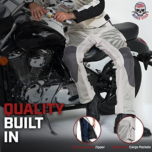 Calças de motocicleta de malha para moto-mortocross de moto de moto-motocicleta de moto-motocicleta de moto-moto-moto