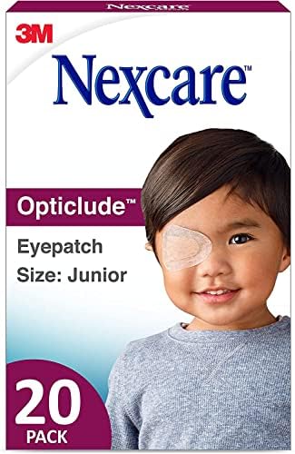 NexCare Opticlude Ortoptic Eye Patches Junior 20 cada