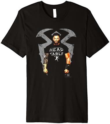 WWE Roman Reigns Cabeça da tabela T-shirt Premium Real Portrait Premium