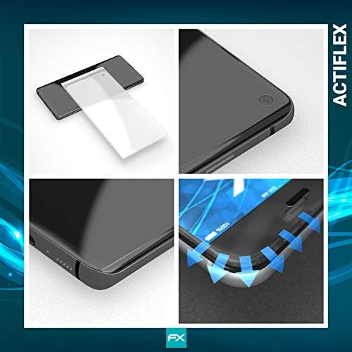 Protetor de tela AtFolix compatível com o filme OnePlus Three Protector, Ultra Clear and Flex Screen Protection Film Film
