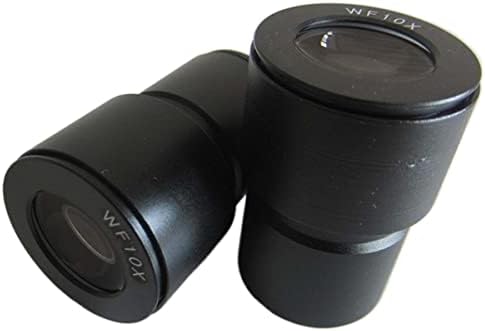 Acessórios para microscópio 30mm 30,5mm Microscópio de microscópio óptico lente ocular, com tampas de borracha de borracha de sombra consumíveis de laboratório