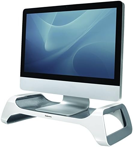 Fellowes i-spire Series Monitor Lift/Stand, branco/cinza