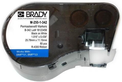 Brady M-2550-1-342 BMP51/BMP53 Cartucho de fabricante de etiquetas