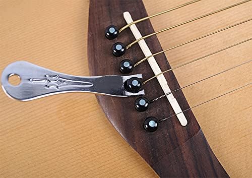 Removedor de pinador de ponte de ponte de guitarra acústico Zittop - Strings Mudança - Multifuncional Removedor de Removedor de Removedor de Pinis de Removedor de Pinis de Removedor de Pin