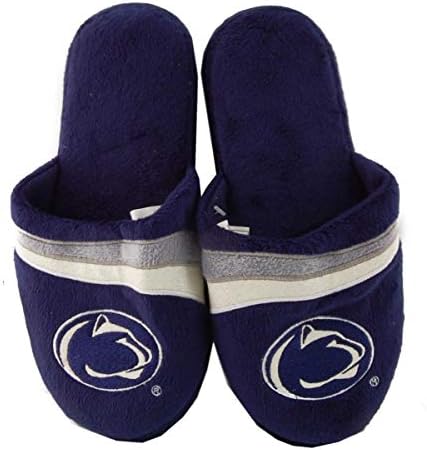 Penn State Quakers Glitter Stripe Slipper adulto