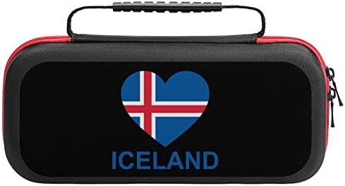 Love Islândia Switch Caso Case Proteção Hard Shell Bolsa de viagem portátil com 20 cartucho de jogo