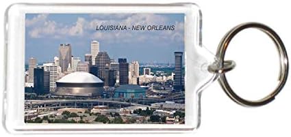 Louisiana EUA Estados Unidos Keychains Keyrings