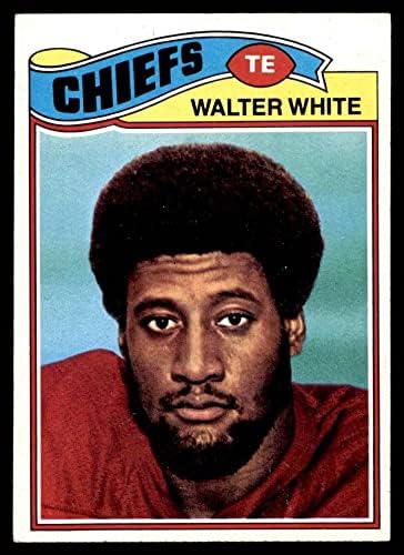 1977 Topps # 107 Walter White Kansas City Chiefs VG Chiefs Maryland