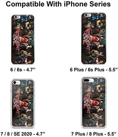 Caixa de telefone compatível com iPhone 6 7 8 x xr 11 12 SE 2020 Residente 6S Evil Plus XS Pro Max Mini Acessórios