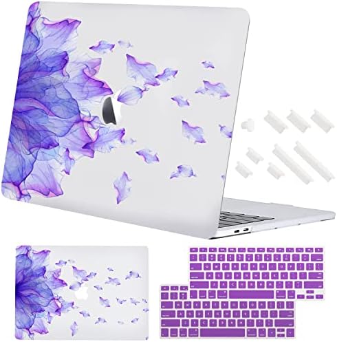 Sufinado Compatível com MacBook Air 13 polegadas CASO 2020 2019 2018 Lançamento A2337 M1/A2179/A1932 Caso, Classic Flower Girl