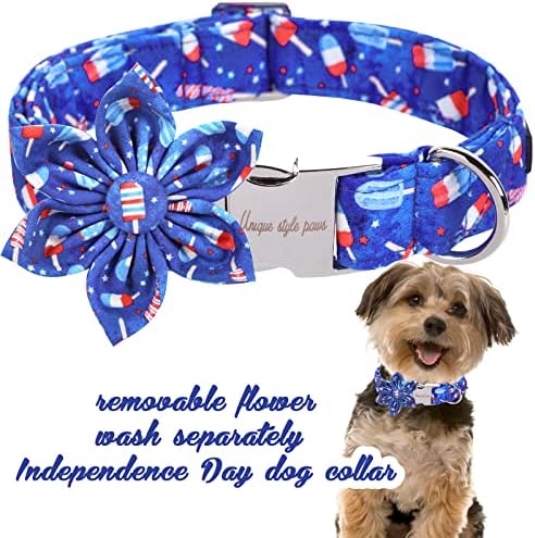 Cola de cachorro da bandeira do dia da Independence, de estilo único, melhor para pequenos meninos grandes meninos cães cães cães