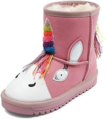 Dream pares meninos meninas botas de neve criança/crianças pequenas crianças de inverno sapatos fofos