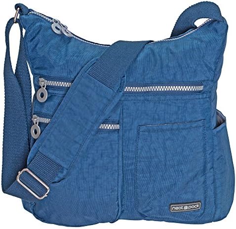 Sacos de crossbody packpack para mulheres com suporte de garrafa, bolso RFID anti -roubo e vários compartimentos, bolsas de viagem